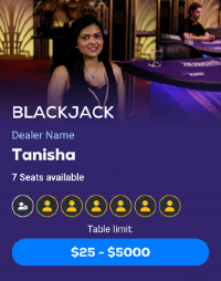BLACKJACK Tanisha