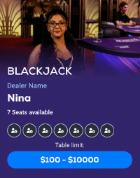 BLACKJACK Nina