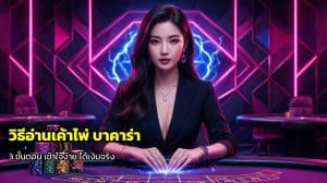 วิธีอ่านเค้าไพ่ บาคาร่า