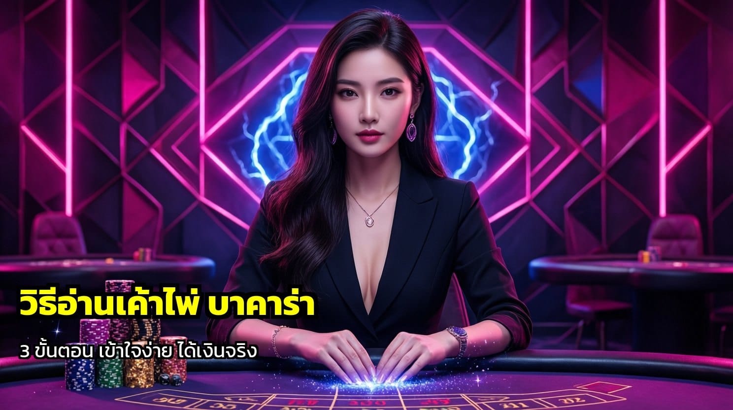 วิธีอ่านเค้าไพ่ บาคาร่า