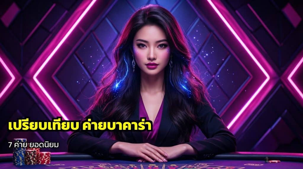 เปรียบเทียบ ค่ายบาคาร่า